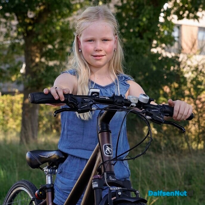 Laure Veldman wordt de nieuwe kinderburgemeester - Foto: Paul Scholten