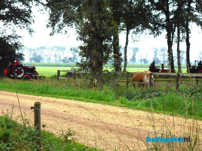 Flinke deelname Grassparty Tractortocht