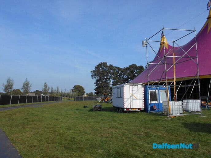 Opbouw terrein Kachel FM