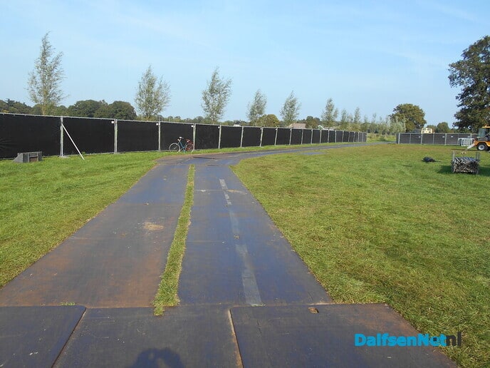 Opbouw terrein Kachel FM