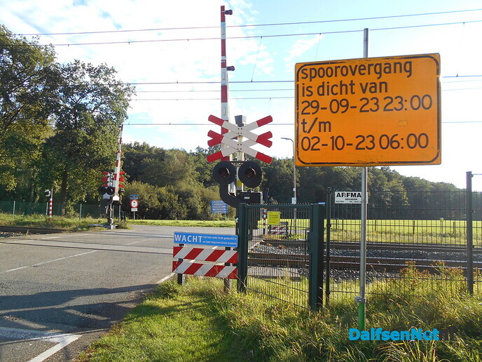 Werk aan het spoor