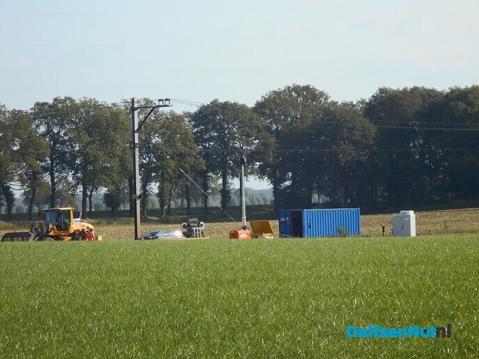 Werk aan het spoor
