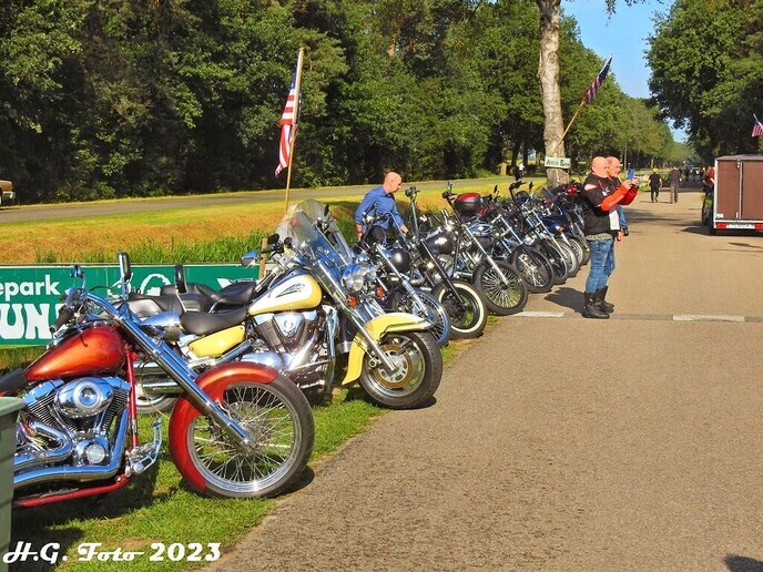 Amerikaanse dag 2023 Calluna.(Foto impressie).
