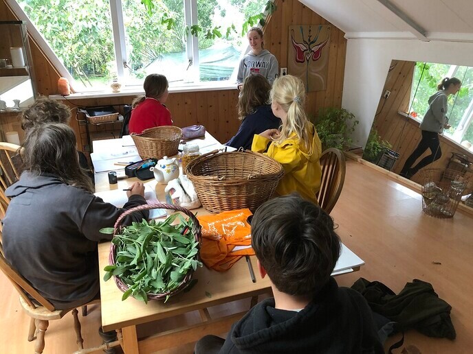 Leerlingen  ontdekken werkwijze biologisch bedrijf De Zonnehorst - Foto: Ingezonden foto