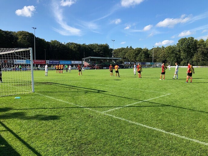 Sjoerd Klarenbeek bezorgt SV Dalfsen een punt - Foto: Ingezonden foto