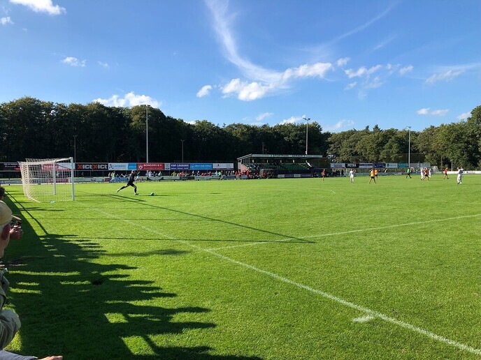 Sjoerd Klarenbeek bezorgt SV Dalfsen een punt - Foto: Ingezonden foto