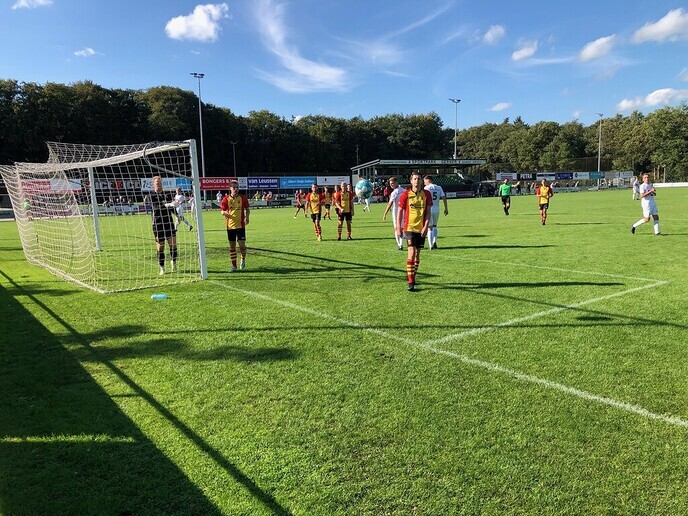 Sjoerd Klarenbeek bezorgt SV Dalfsen een punt - Foto: Ingezonden foto