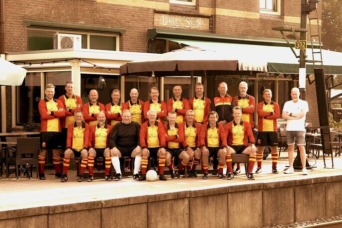 Het Oude Station steekt veteranen SV Dalfsen in het nieuw - Foto: Ingezonden foto