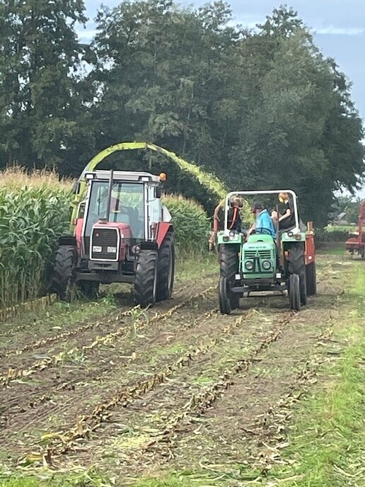 Hakseldag Loonbedrijf De Slappe Straal - Foto: Wim Jansen