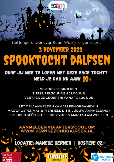 Spooktocht - Foto: Ingezonden foto