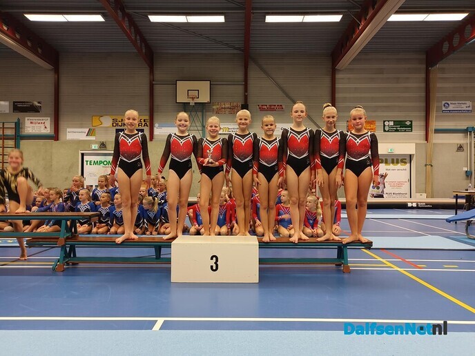 GVN sluit  groepsspringwedstrijden succesvol af. - Foto: Ingezonden foto