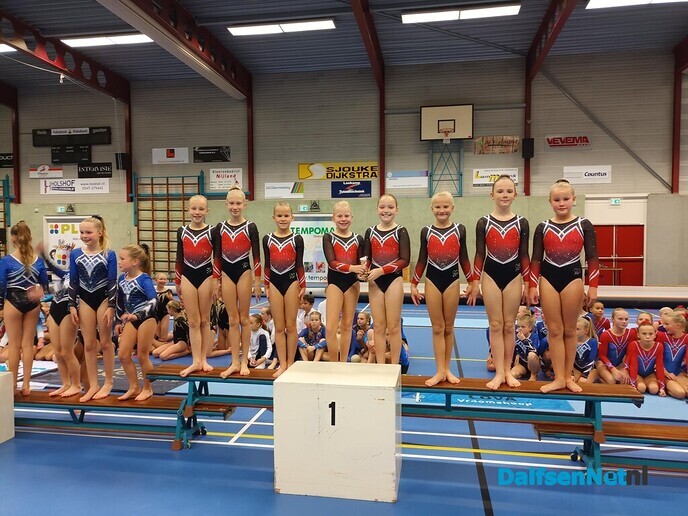 GVN sluit  groepsspringwedstrijden succesvol af. - Foto: Ingezonden foto