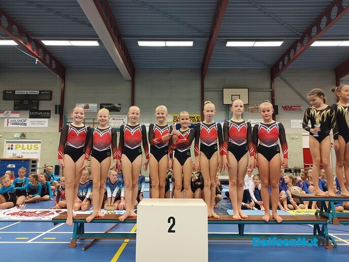 GVN sluit  groepsspringwedstrijden succesvol af. - Foto: Ingezonden foto