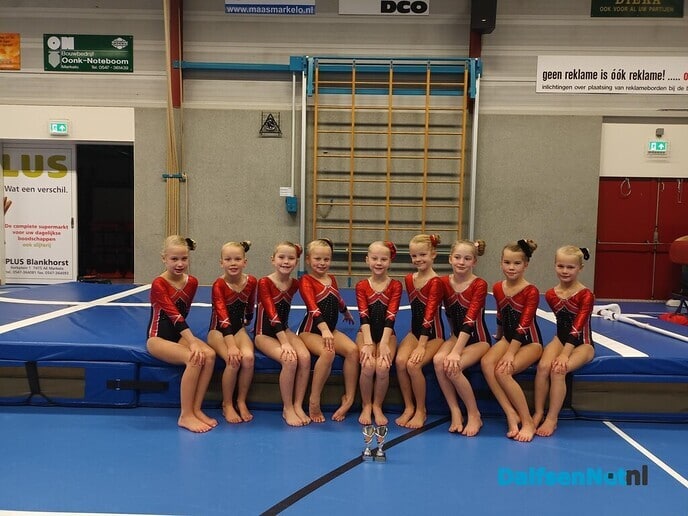 GVN sluit  groepsspringwedstrijden succesvol af. - Foto: Ingezonden foto