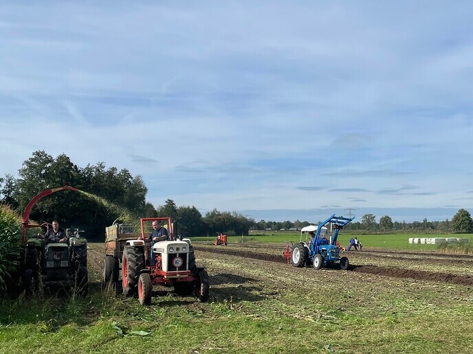 Hakseldag Loonbedrijf De Slappe Straal - Foto: Wim Jansen