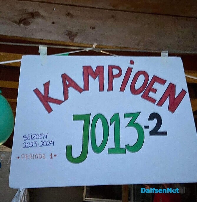JO13-2 periodekampioen - Foto: Ingezonden foto