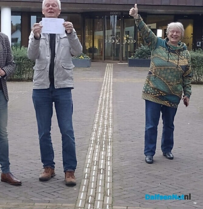 Zienswijze aangeboden met bal - Foto: Ingezonden foto