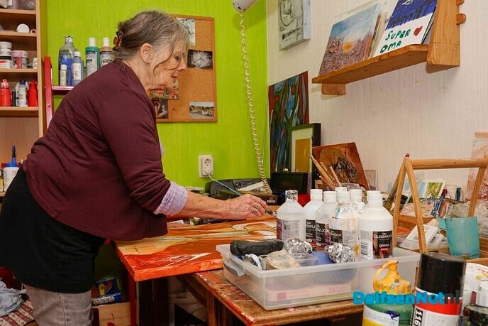 Kunstenaar in beeld: Janny de Groot - Foto: Paul Scholten