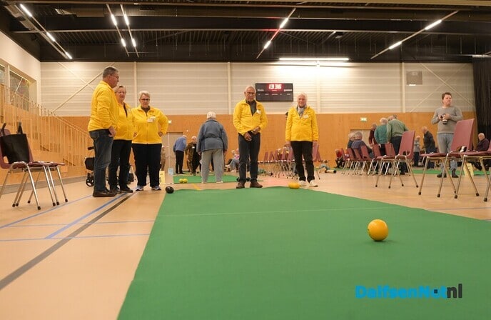 Luttenberg 2 wint het 29e Provinciaal Koersbaltoernooi - Foto: Johan Bokma