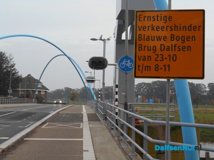 Werkzaamheden aan de Vechtbrug