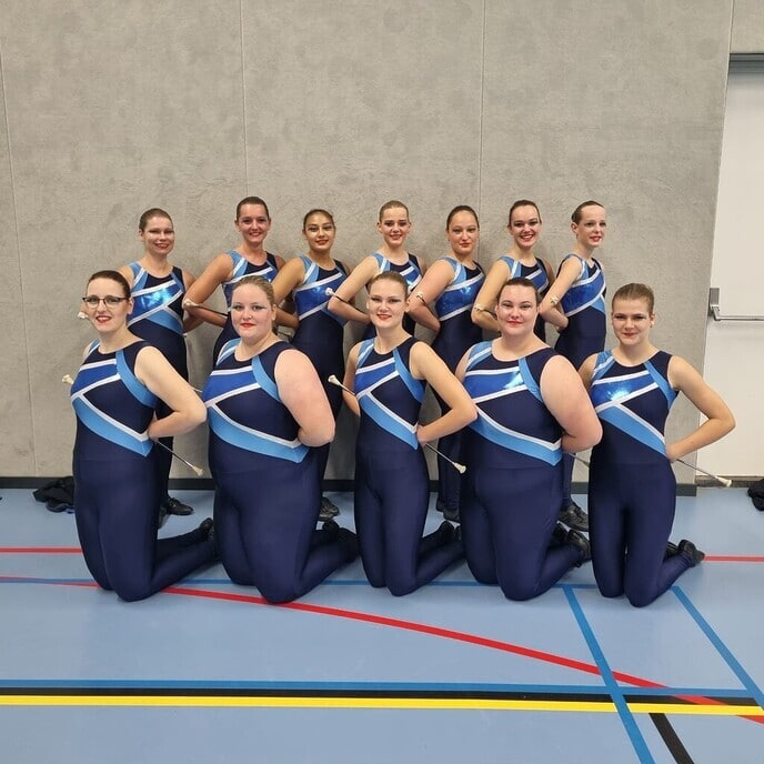 A-team majorettes wint eerste prijs - Foto: Ingezonden foto