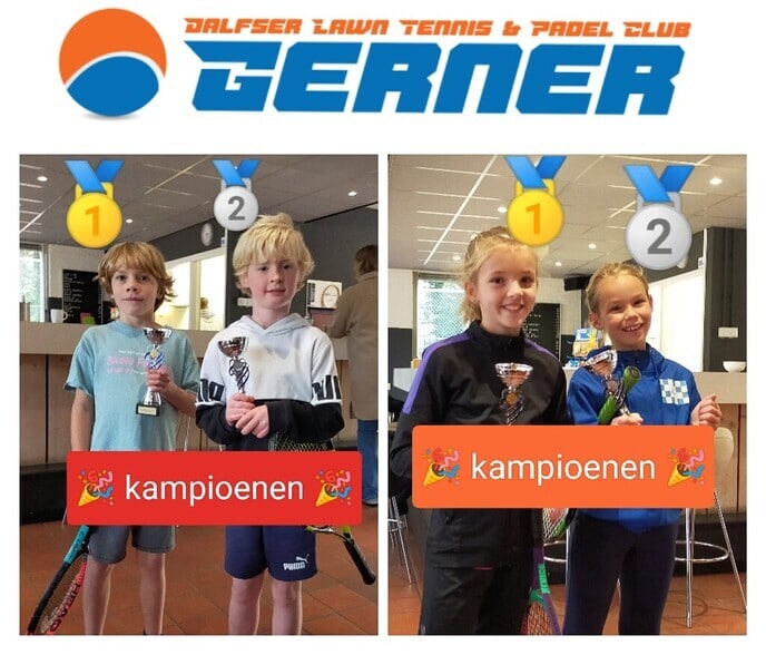 Jeugdkampioenschappen jongste tennissers - Foto: Ingezonden foto