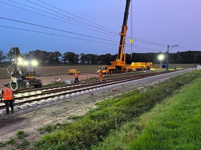 Foto’s spoorwerkzaamheden - Foto: Ingezonden foto