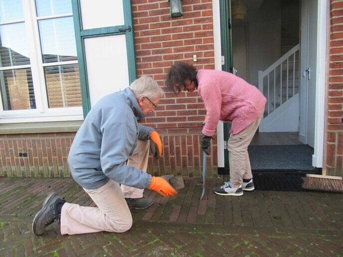 Klinkers wippen in het Waterfront - Foto: Ingezonden foto
