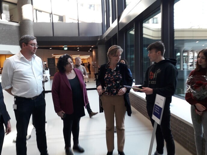 Presentatie Nieuw Politiek Bestuur in Nieuwspoort - Foto: Ingezonden foto