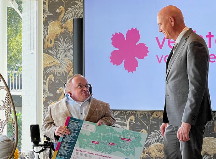 Presentatie ‘toegankelijk vakantiepark’ Vechtdal - Foto: Ingezonden foto