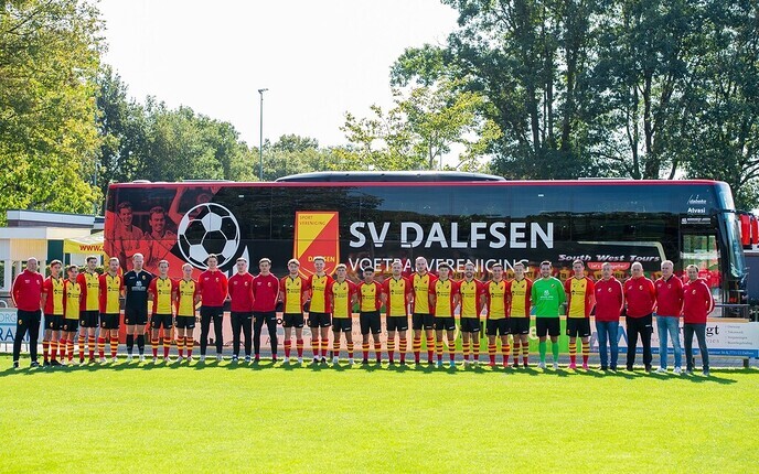 SV Dalfsen verliest ook van DOS’37 - Foto: Ingezonden foto
