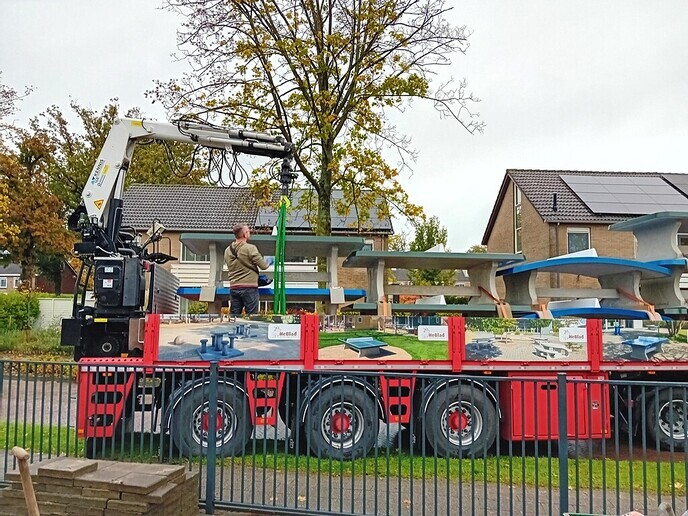 Herinrichting pleinen basisschool De Spiegel in volle gang - Foto: Ingezonden foto
