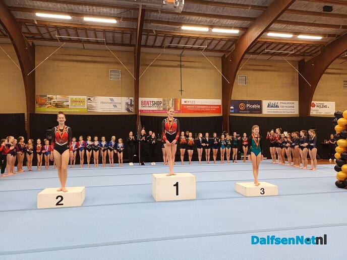 Gym Vereniging Nieuwleusen pakt 3 x goud - Foto: Ingezonden foto