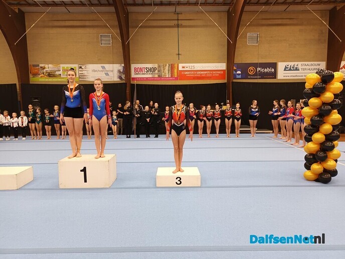Gym Vereniging Nieuwleusen pakt 3 x goud - Foto: Ingezonden foto