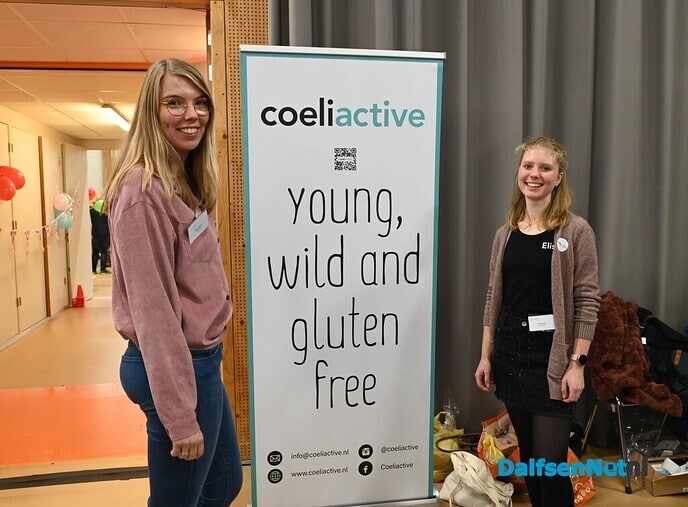 Honderden bezoekers tijdens Glutenvrije markt in de Trefkoele+ - Foto: Johan Bokma