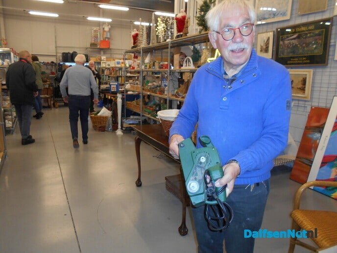 Het was weer gezellig druk bij het repair Café