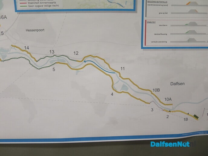 Inloopbijeenkomst Dijkversterking langs de Vecht druk bezocht - Foto: Wim