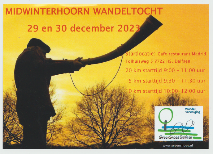 De Dalfser winterwandeltochten komen er weer aan