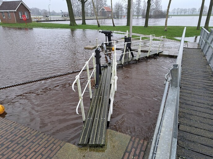 Weer veel hoogwaterfoto’s - Foto: Ingezonden foto