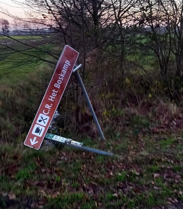 Weer een bord naar de Filistijnen - Foto: Ingezonden foto