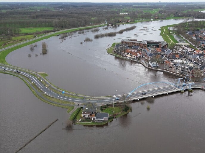 Ingezonden Hoog water foto’s