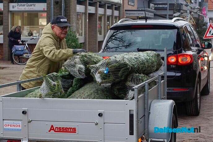 Nordmann spar voor alle winkeliers in het centrum - Foto: Paul Scholten