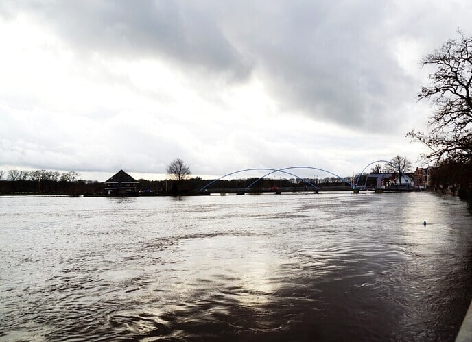 Foto’s hoog water - Foto: Ingezonden foto