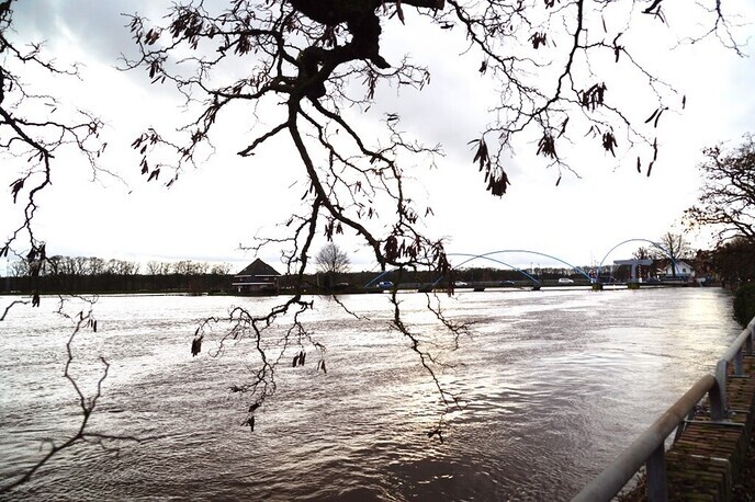 Ingezonden Hoog water foto’s