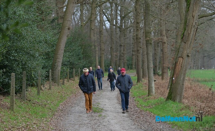 Kerstwandeling vanaf de Kerstmarkt Molen Fakkert - Foto: Johan Bokma