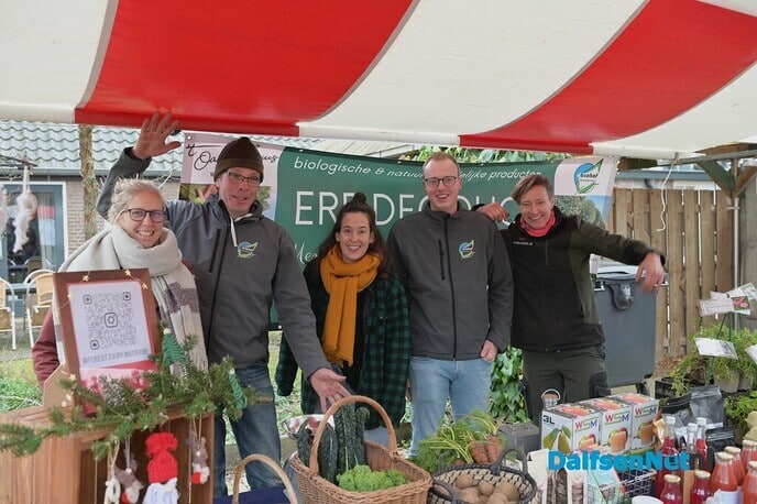 Kerstwandeling vanaf de Kerstmarkt Molen Fakkert - Foto: Johan Bokma