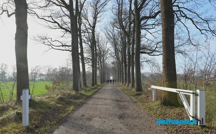Kerstwandeling vanaf de Kerstmarkt Molen Fakkert - Foto: Johan Bokma