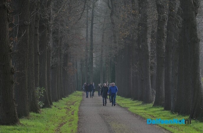 Kerstwandeling vanaf de Kerstmarkt Molen Fakkert - Foto: Johan Bokma