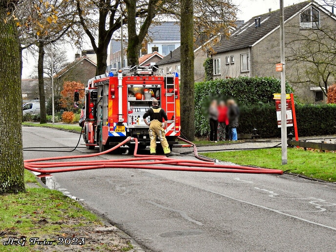 Woningbrand Westerveen .