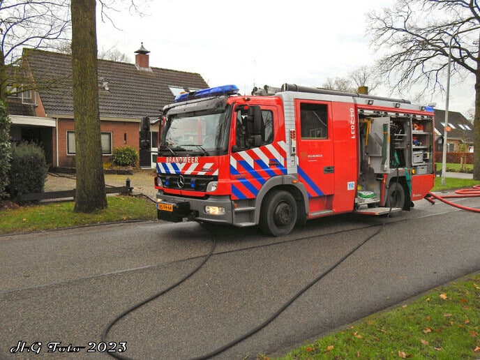Woningbrand Westerveen .